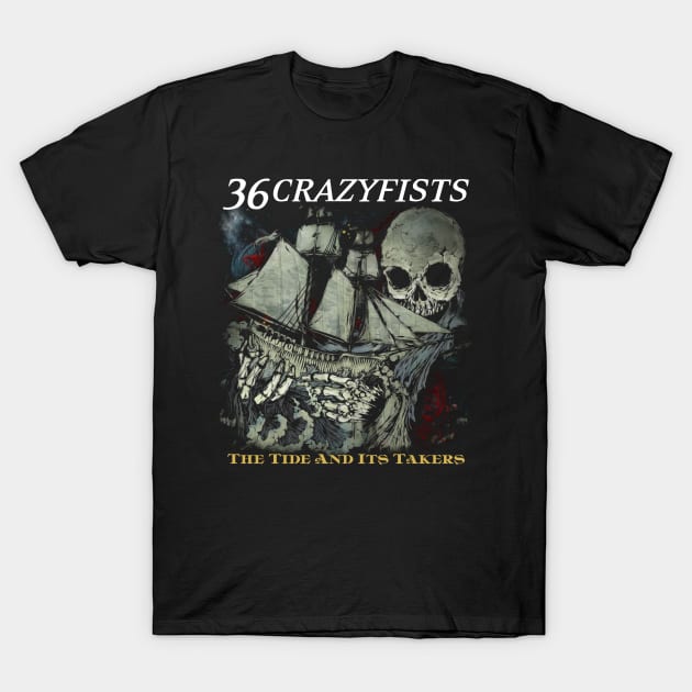 36 CRAZYFISTS BAND T-Shirt by Kurasaki